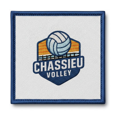 Patch brodé CHASSIEU VOLLEY Volley logo