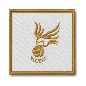 Patch brodé Ent. Pont Du Ch. / Lussat Basketball logo