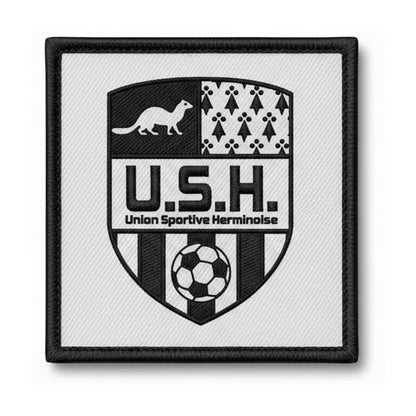 Patch brodé US Herminoise Football logo