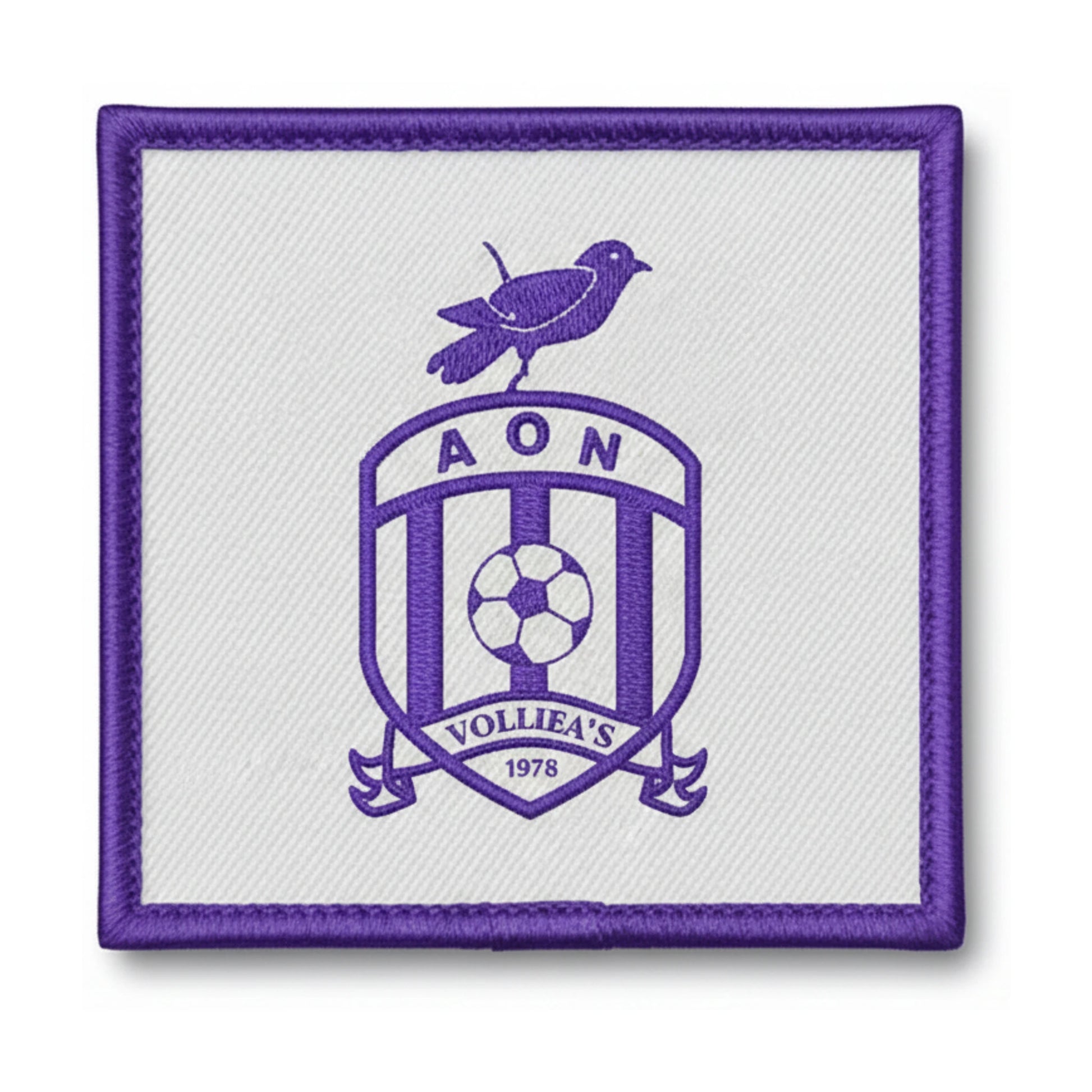 Patch brodé A.OM. DE NOLLIEUX Football logo