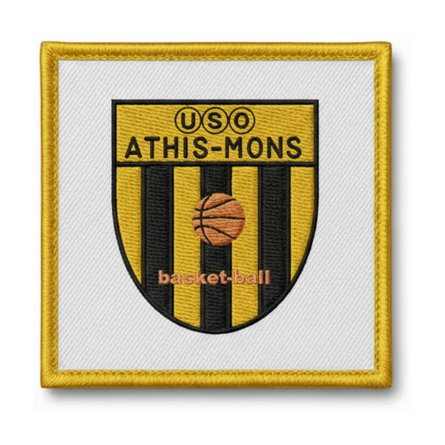 Patch brodé USO Athis-Mons Basketball logo