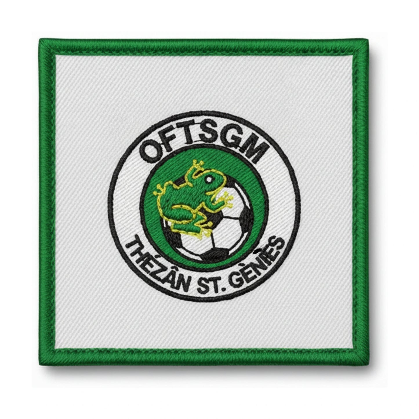 Patch brodé O. F. THEZAN SAINT-GENIES Football logo