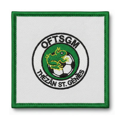 Patch brodé O. F. THEZAN SAINT-GENIES Football logo