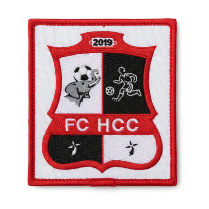 Patch brodé FOOTBALL CLUB HERMITAGE CHAPELLLE CINTRE Football logo