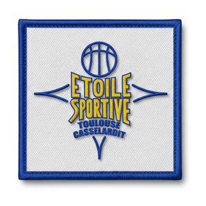 Patch brodé ES Toulouse Casselardit Basketball logo