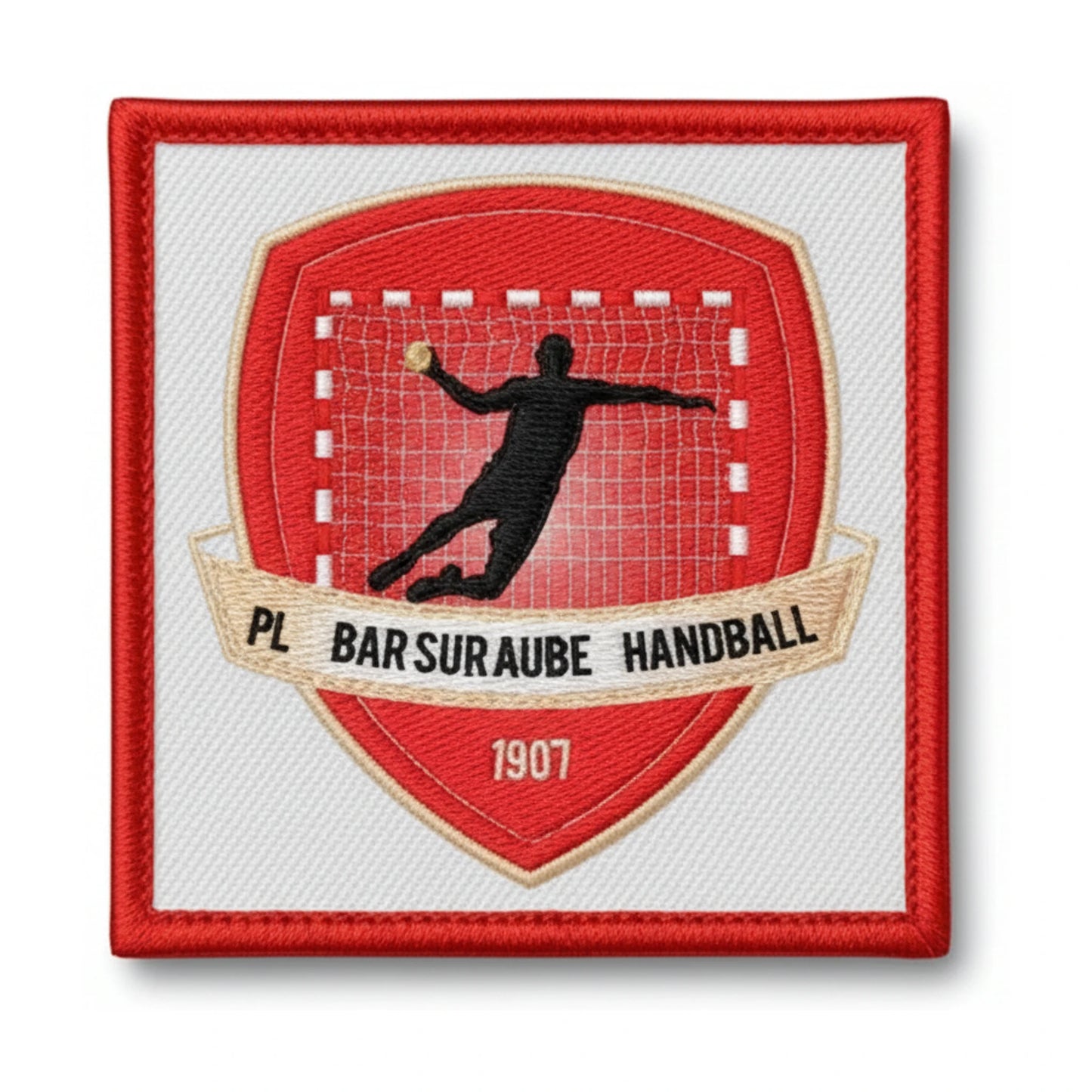 Patch brodé PL Bar sur Aube Handball Handball logo