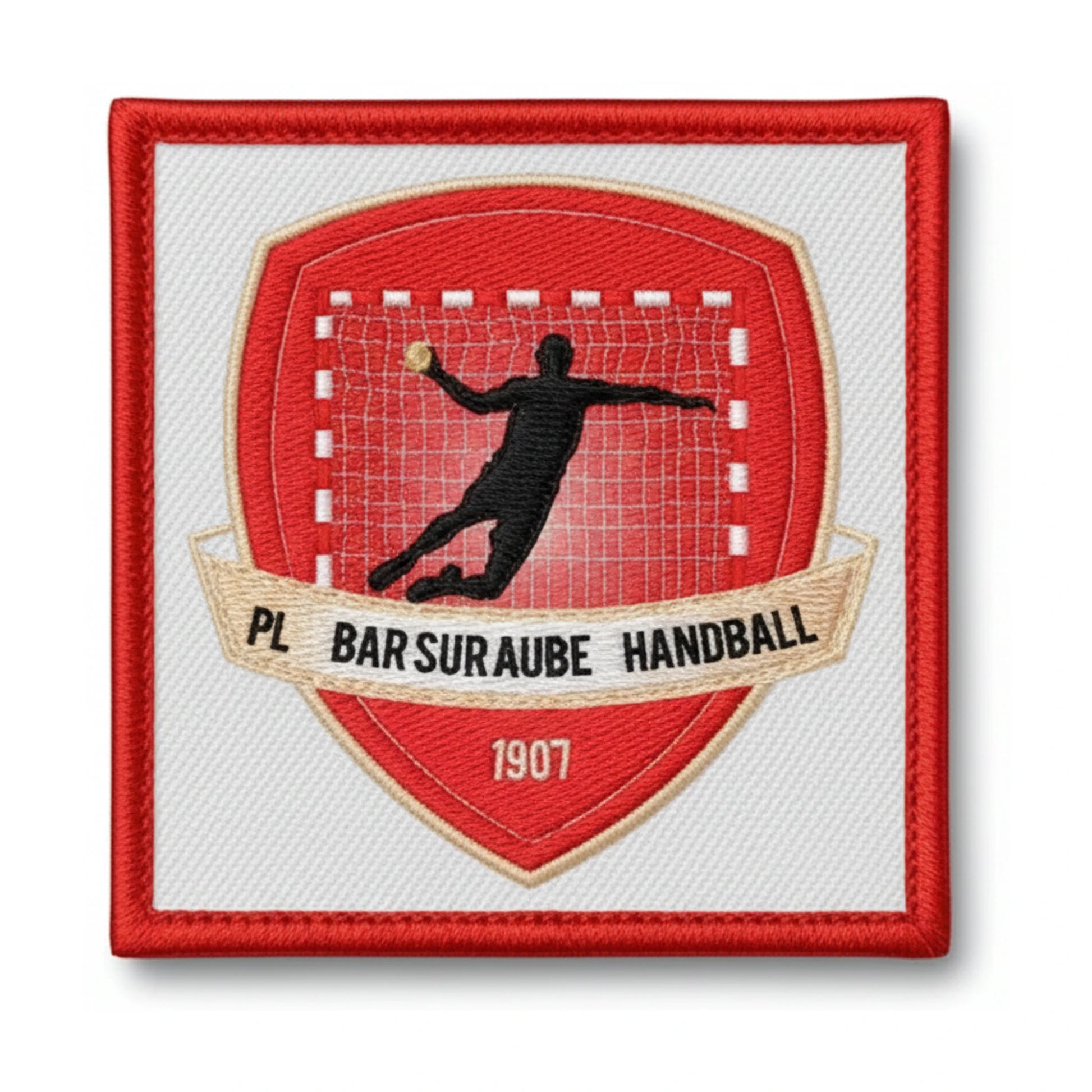 Patch brodé PL Bar sur Aube Handball Handball logo