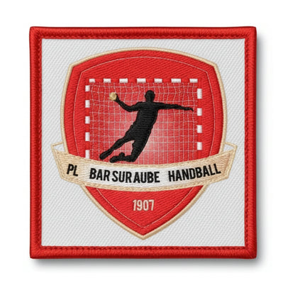 Patch brodé PL Bar sur Aube Handball Handball logo