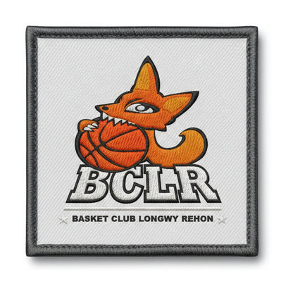 Patch brodé Basket Club Longwy Rehon Basketball logo