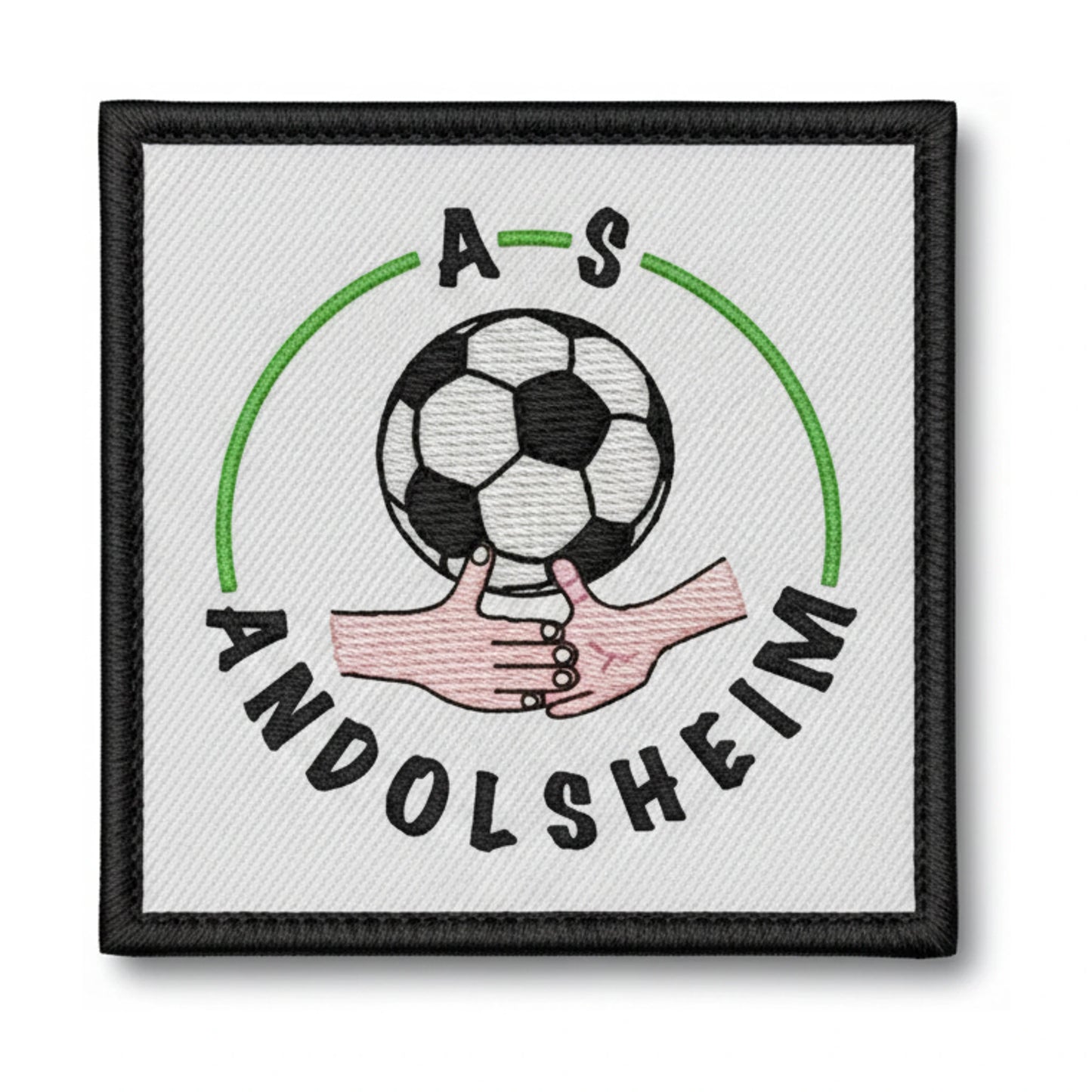 Patch brodé A.S. ANDOLSHEIM Football logo