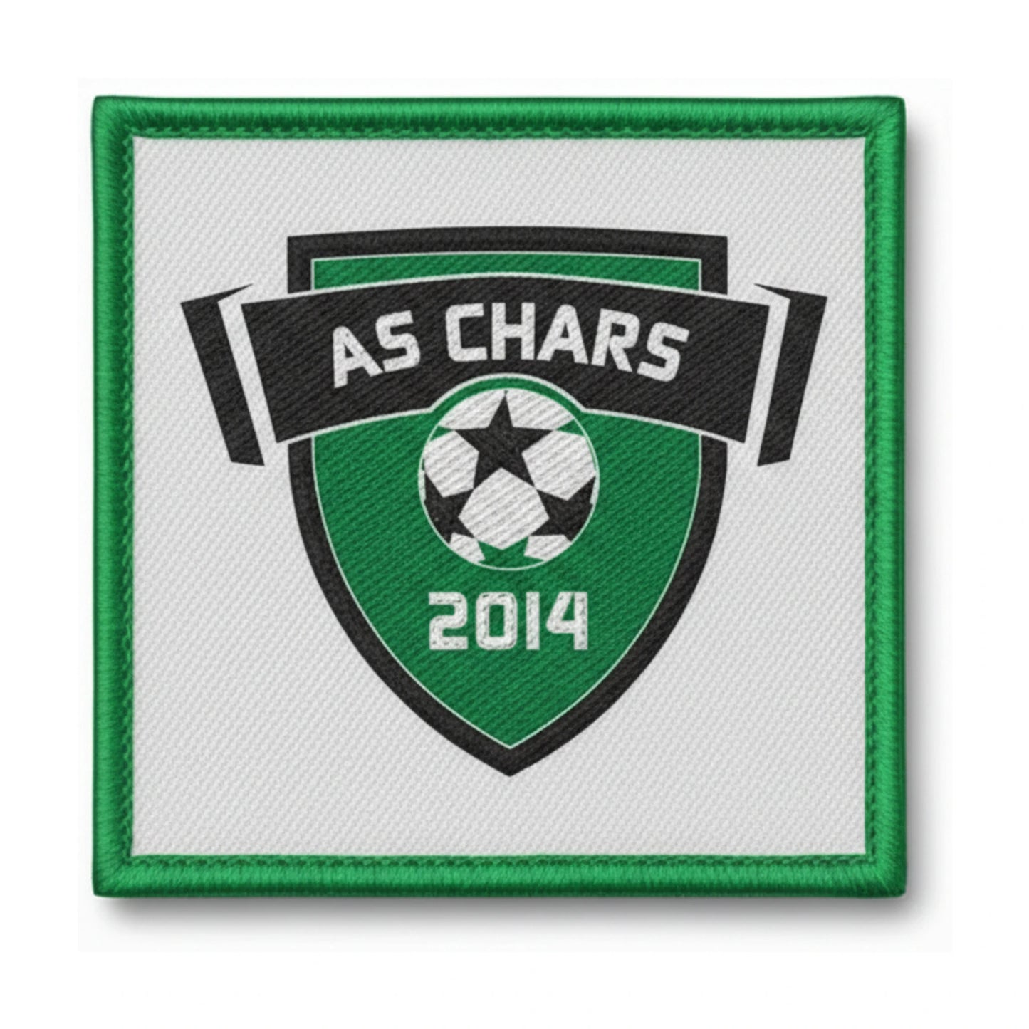 Patch brodé A. S. CHARS Football logo