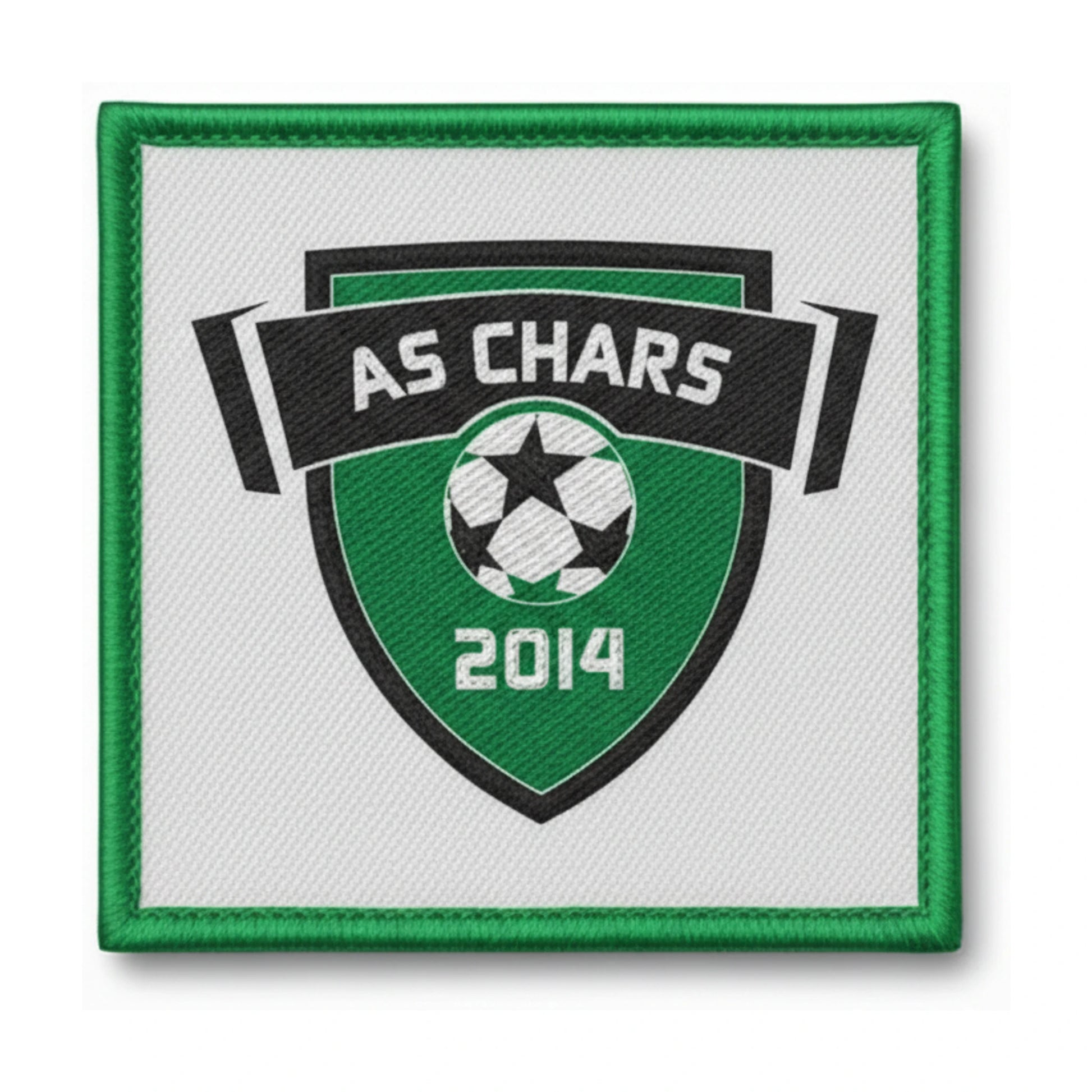 Patch brodé A. S. CHARS Football logo