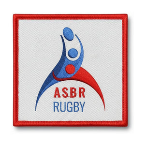 Patch brodé Ailes Sportives Bouguenais Rezé Rugby logo