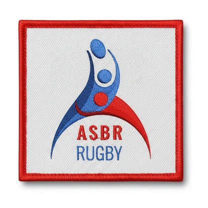 Patch brodé Ailes Sportives Bouguenais Rezé Rugby logo