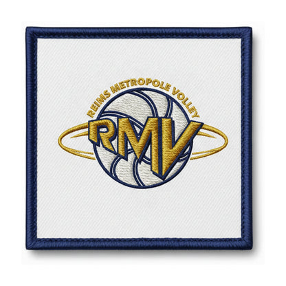 Patch brodé Reims Metropole Volley Volley logo