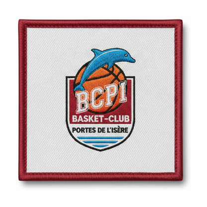 Patch brodé Basket Club des Portes de l'Isere Basketball logo