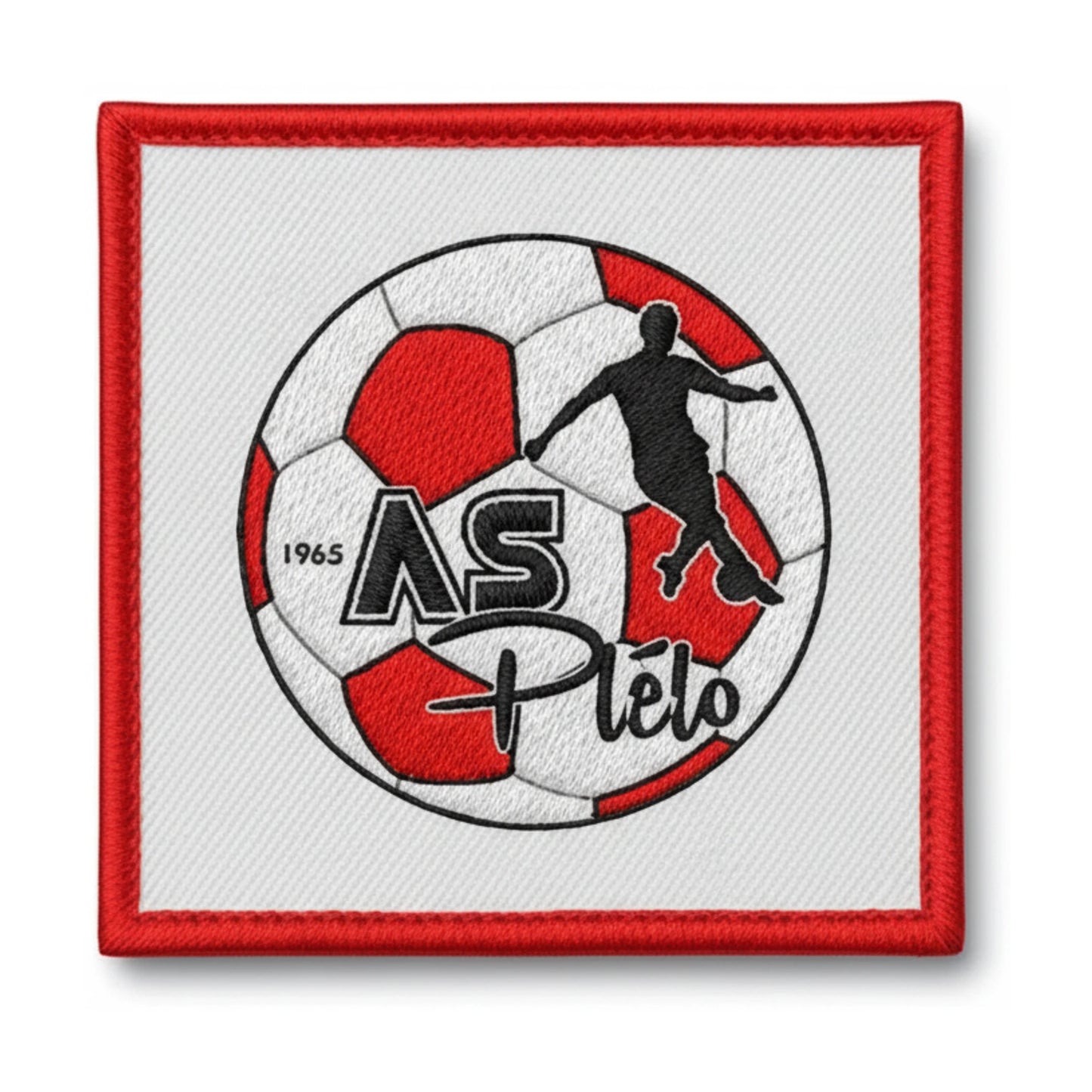 Patch brodé A.S. PLELO Football logo