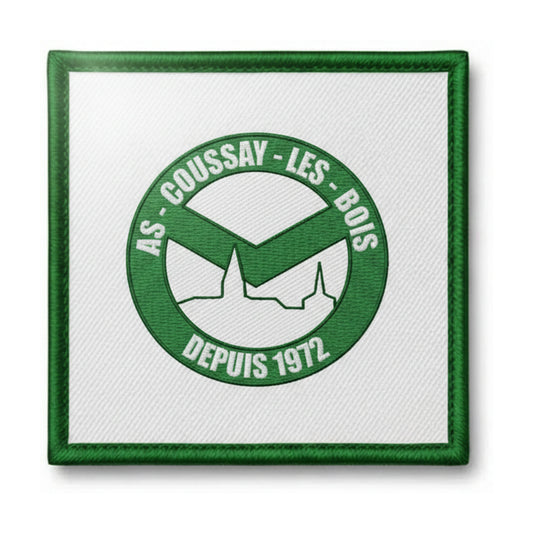 Patch brodé AM. COUSSAY LES BOIS Football logo