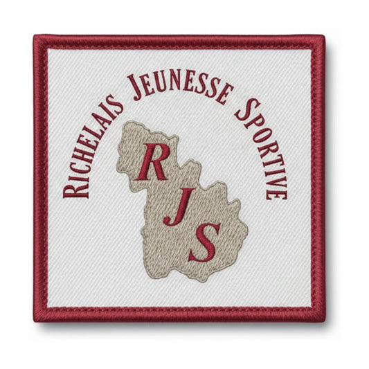 Patch brodé LE RICHELAIS JEUNESSE SPORTIVE Football logo