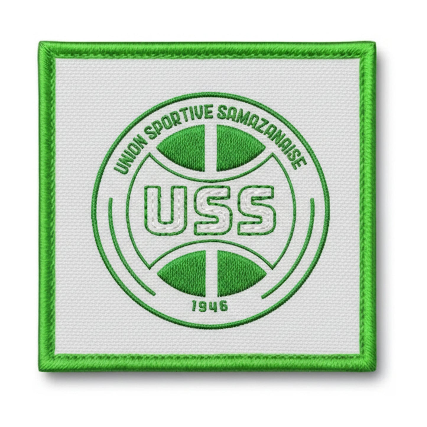 Patch brodé Us Samazanaise Basket Basketball logo