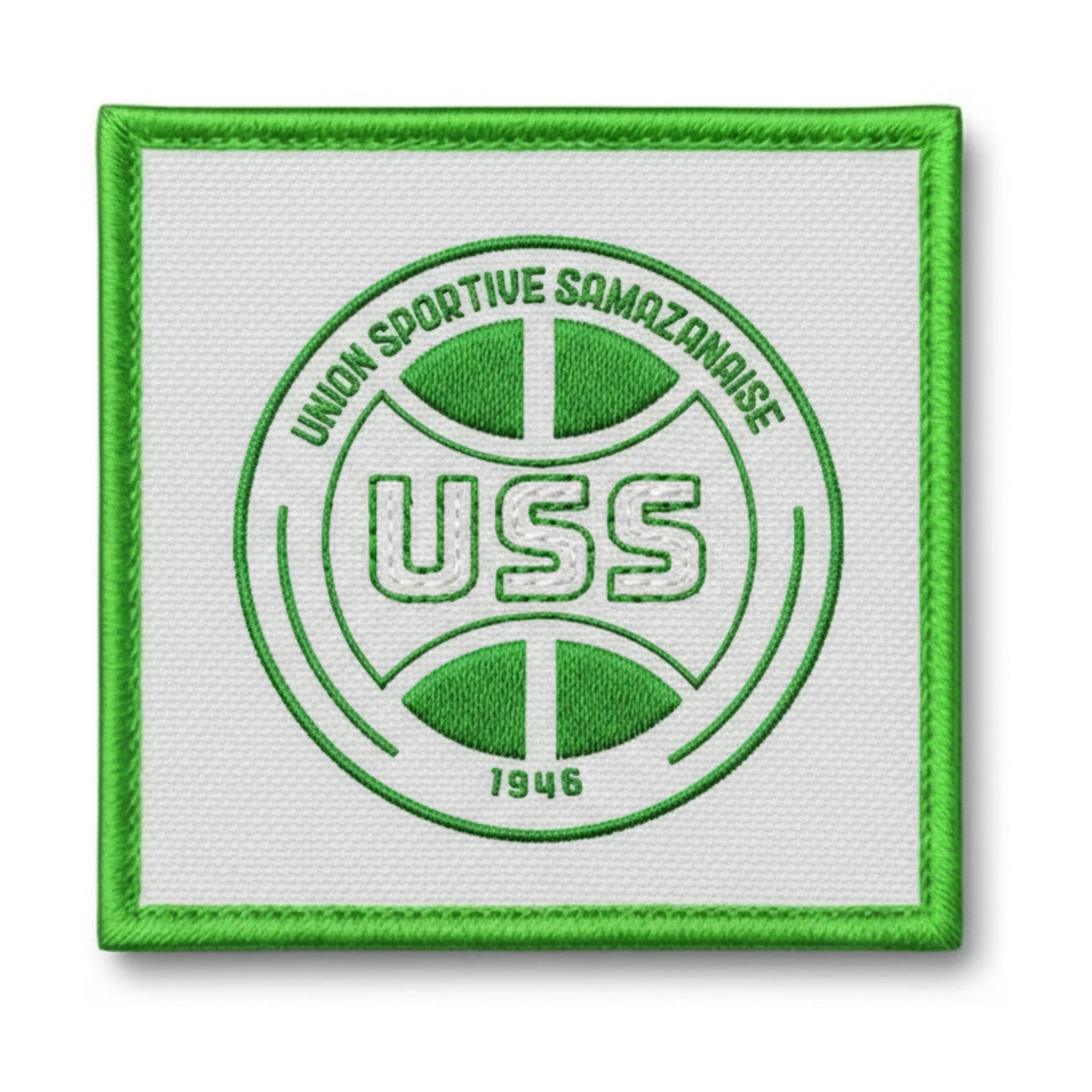 Patch brodé Us Samazanaise Basket Basketball logo