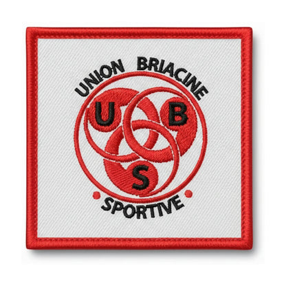 Patch brodé US Briacine Football logo