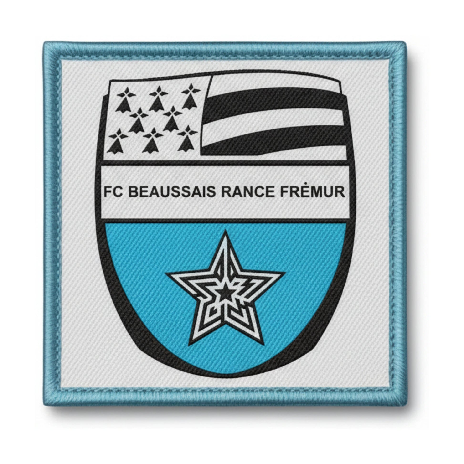 Patch brodé F.C. BEAUSSAIS RANCE FREMUR Football logo