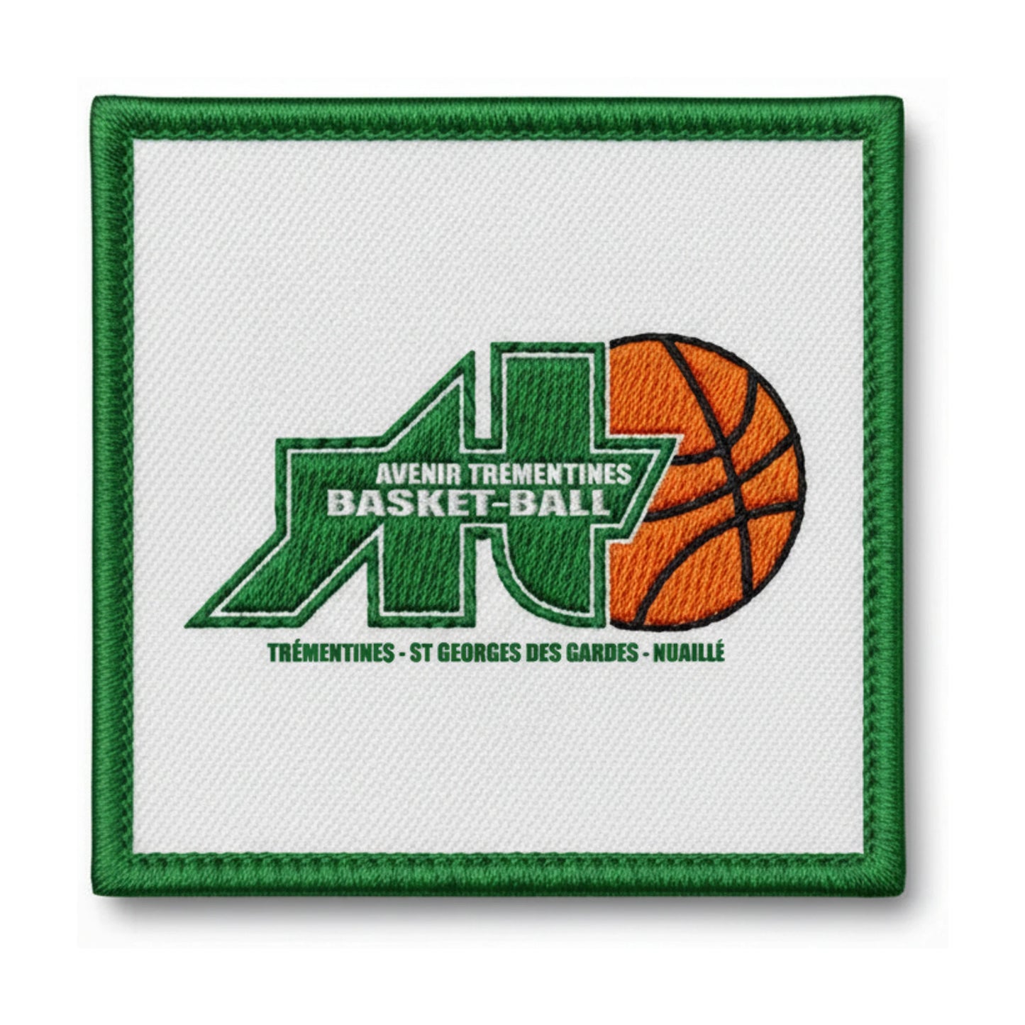 Patch brodé Avenir Trementines Basket Basketball logo