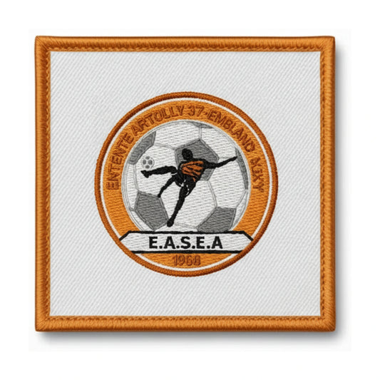Patch brodé Ent Antully St Emiland Auxy Football logo
