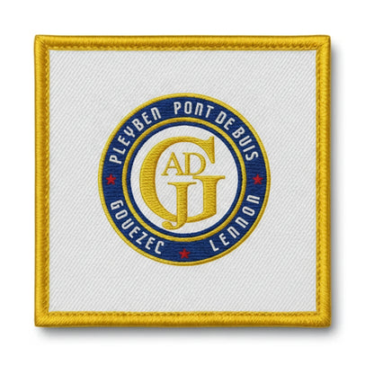 Patch brodé GJ AULNE PLEYBEN DOUFFINE Football logo