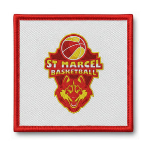 Patch brodé Saint-Marcel Basket Basketball logo