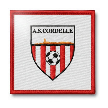 Patch brodé A.S. CORDELLE Football logo