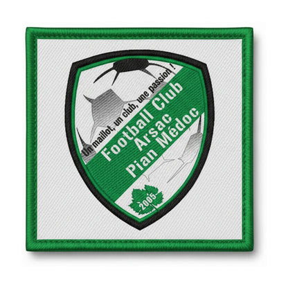 Patch brodé FC Arsac Lepian Medoc Football logo