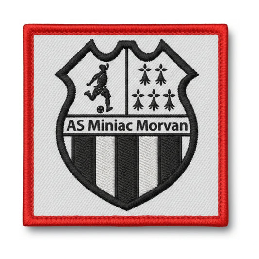 Patch brodé AM.S. MINIAC MORVAN Football logo