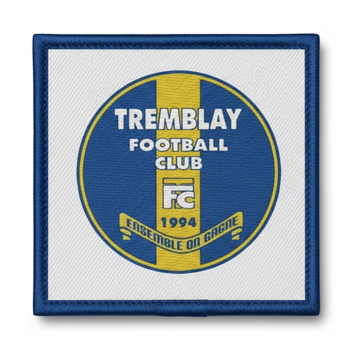 Patch brodé TREMBLAY F.C. Football logo