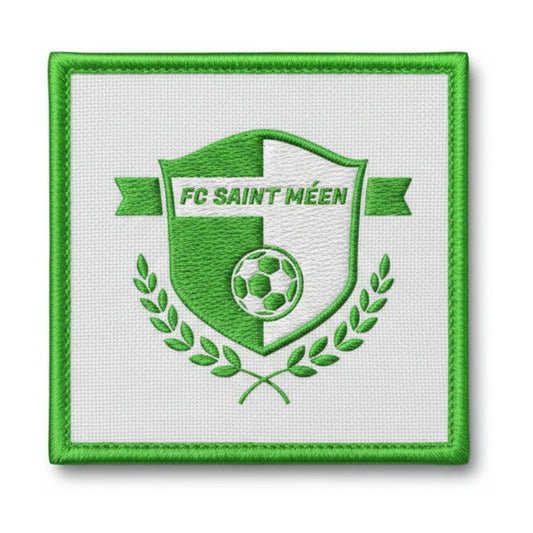 Patch brodé FOOTBALL CLUB SAINT-MEEN Football logo
