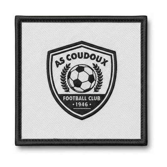 Patch brodé A.S. DE COUDOUX Football logo