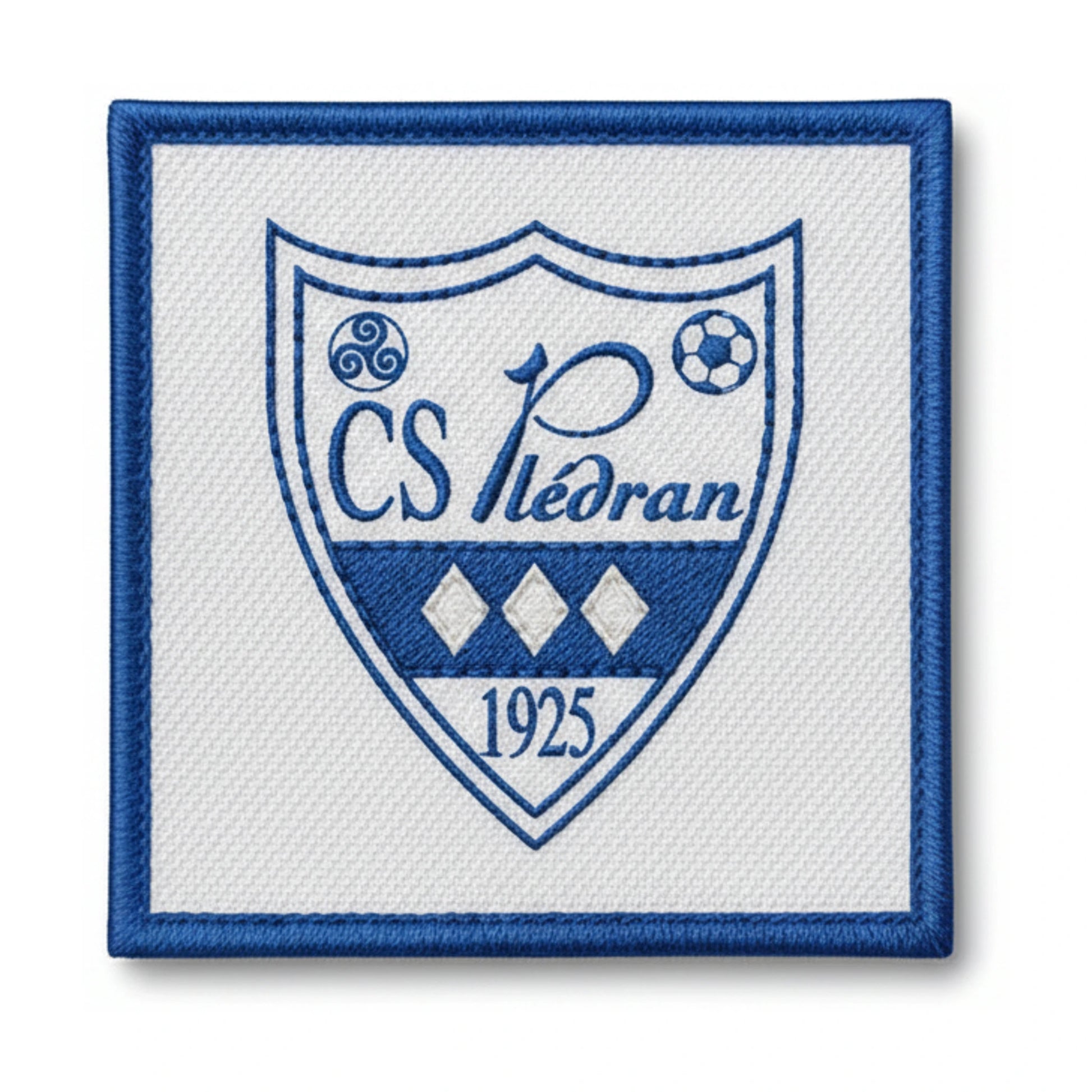 Patch brodé PLEDRAN GENERATION SOCIALE ET SPORTIVE Football logo