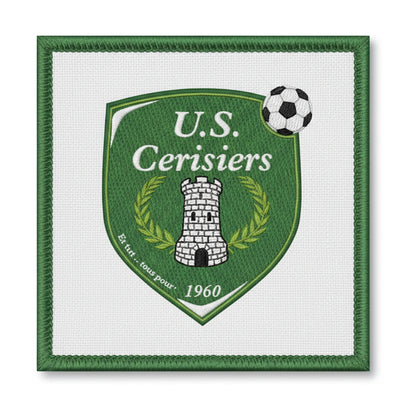 Patch brodé U.S. DE CERISIERS Football logo