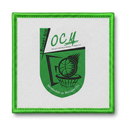 Patch brodé Montauban de Bgne Oc Basketball logo