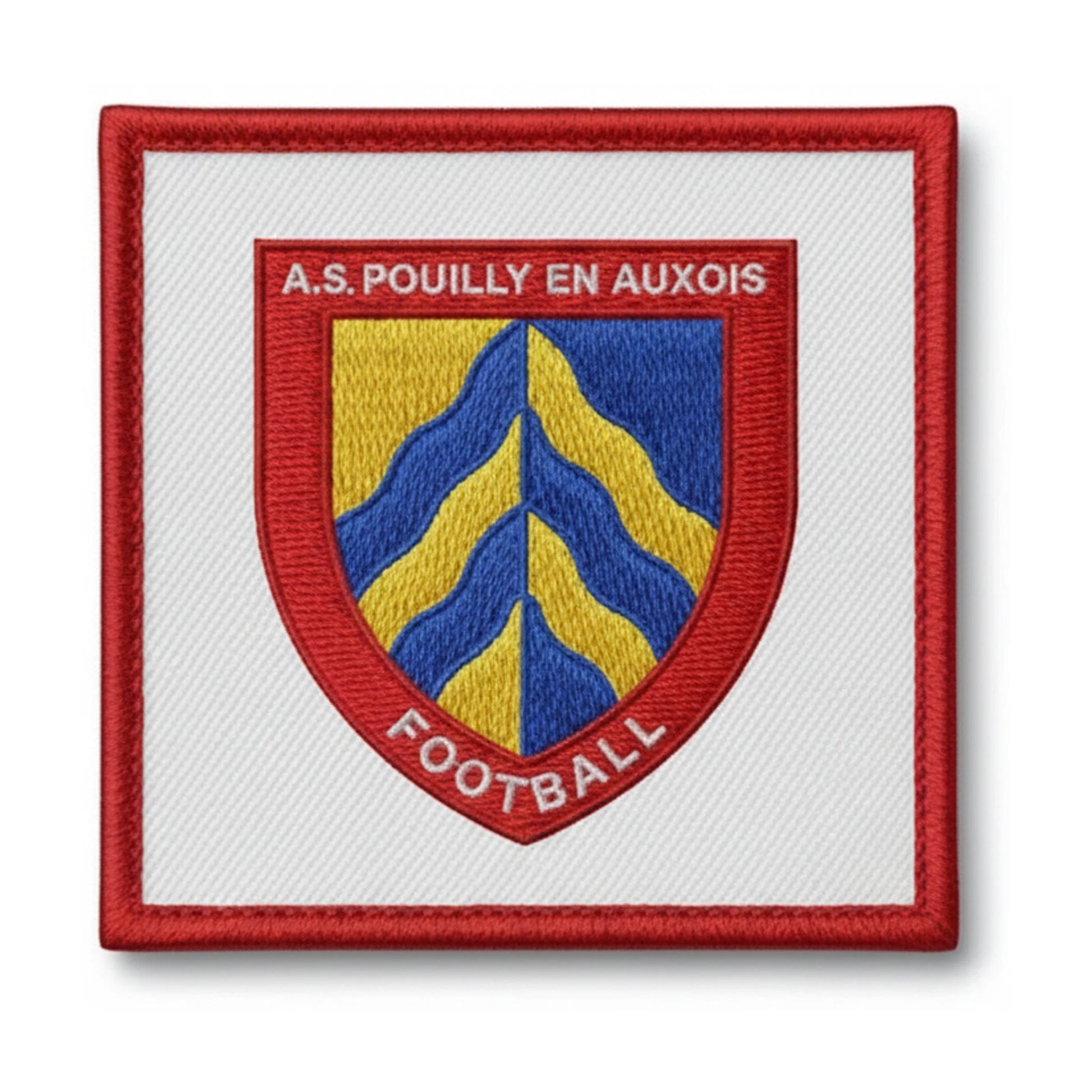 Patch brodé AS De Pouilly En Auxois Football logo