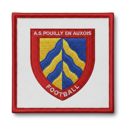 Patch brodé AS De Pouilly En Auxois Football logo