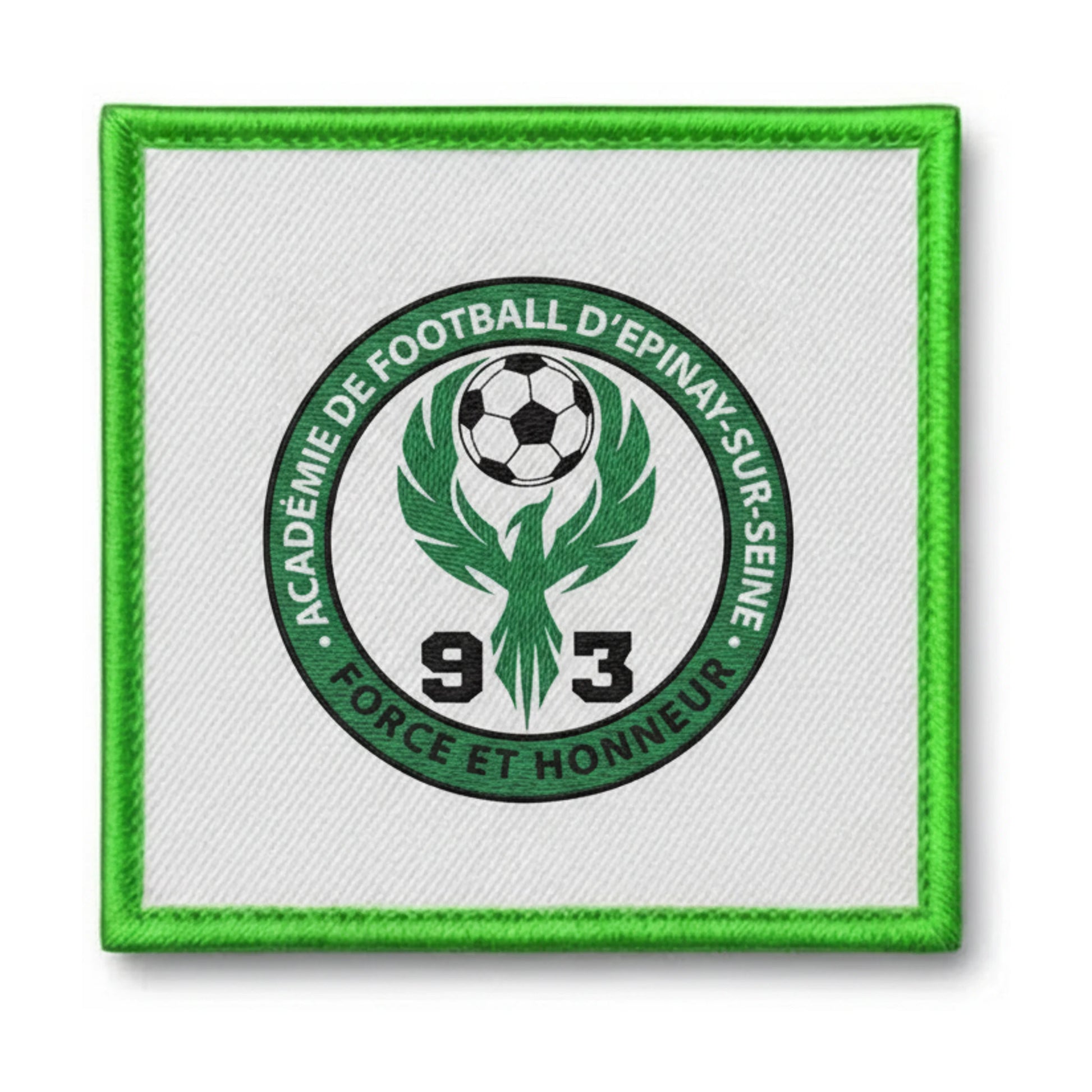 Patch brodé Academie De Football d'Epinay S/ Seine Football logo
