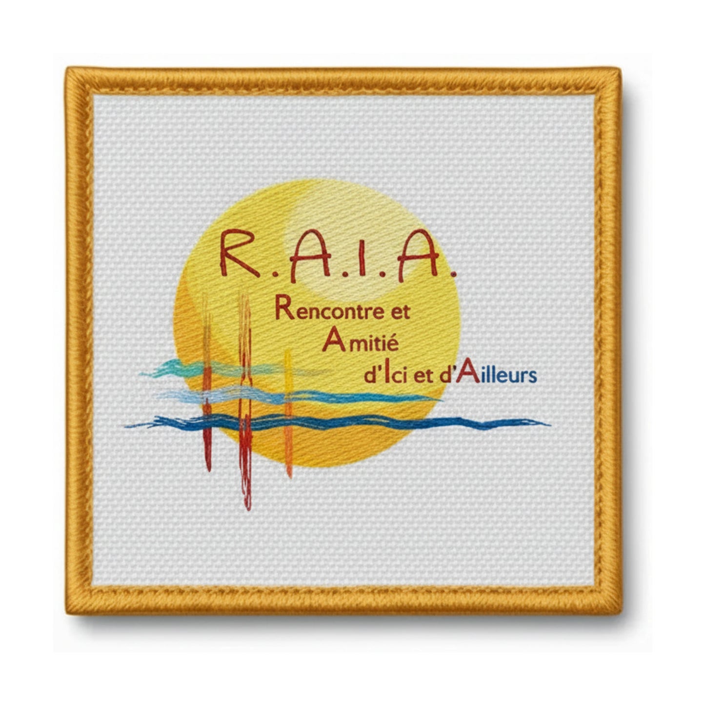 Patch brodé Association Raia Basketball logo