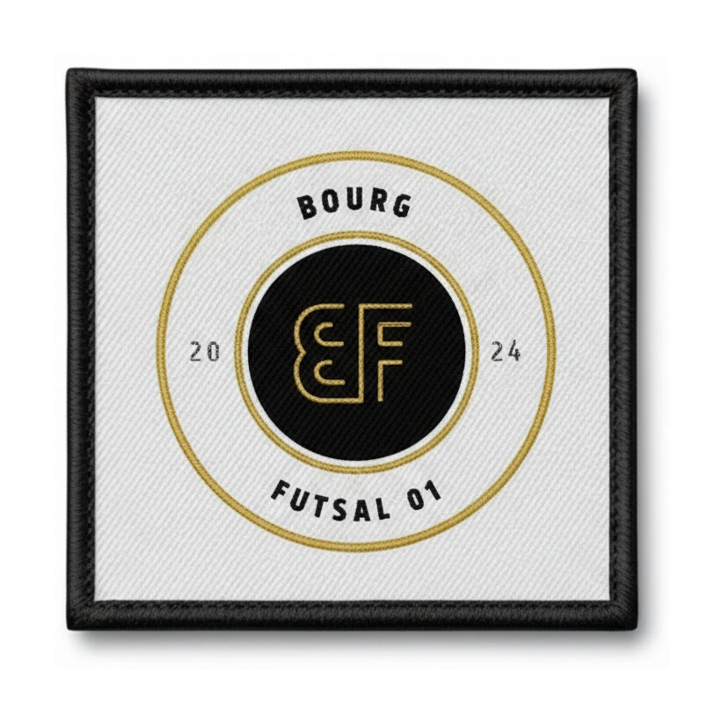 Patch brodé BOURG FUTSAL 01 Football logo