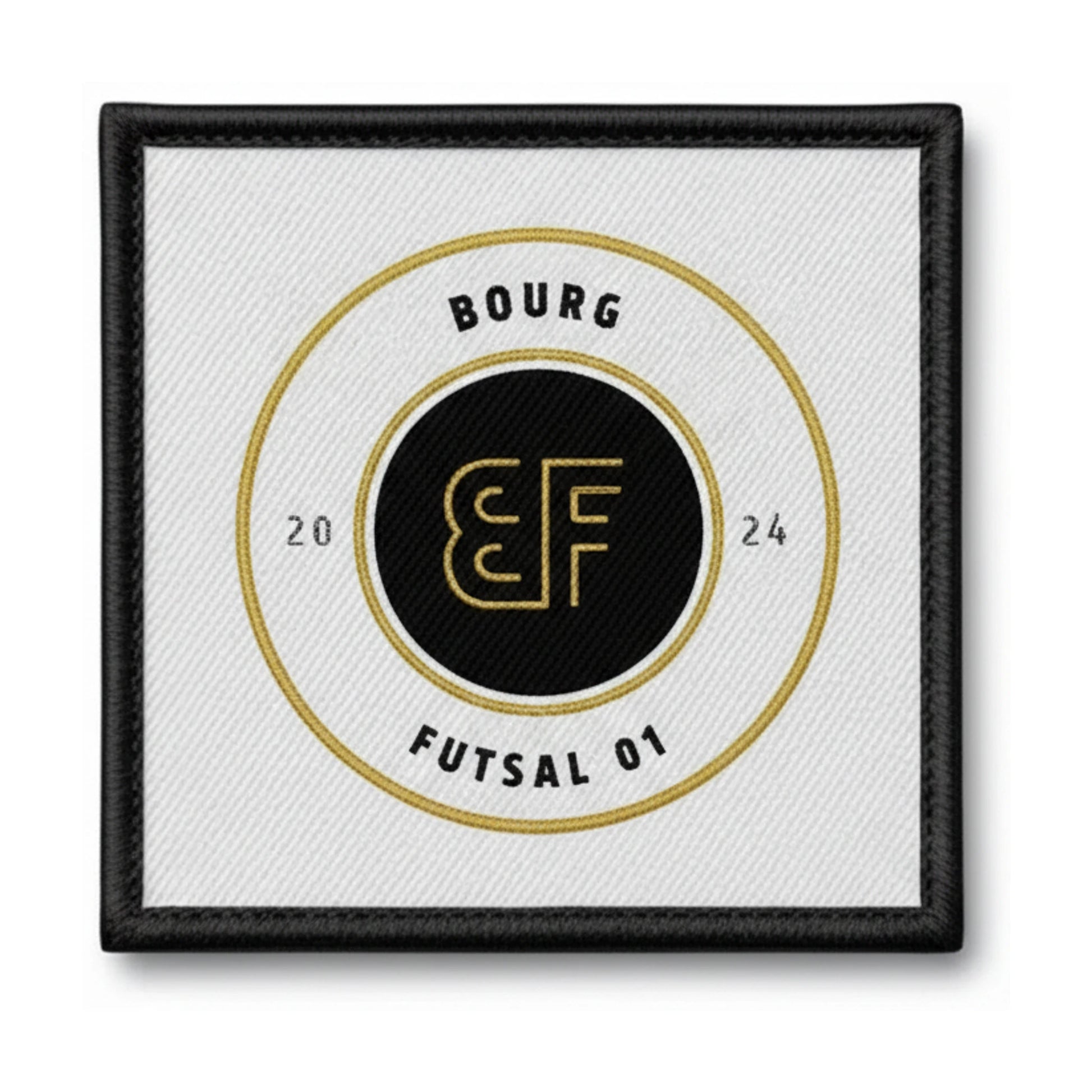 Patch brodé BOURG FUTSAL 01 Football logo
