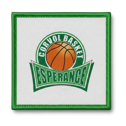 Patch brodé Esperance Corvol Basket Basketball logo