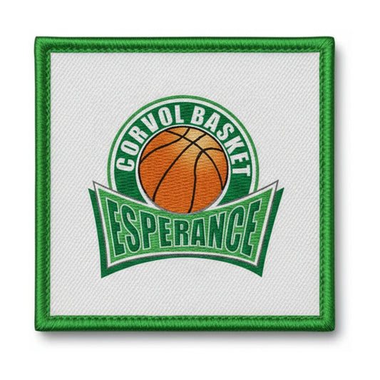 Patch brodé Esperance Corvol Basket Basketball logo