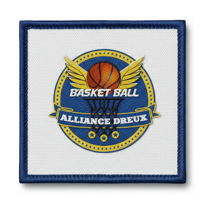 Patch brodé Alliance Dreux Basket Basketball logo