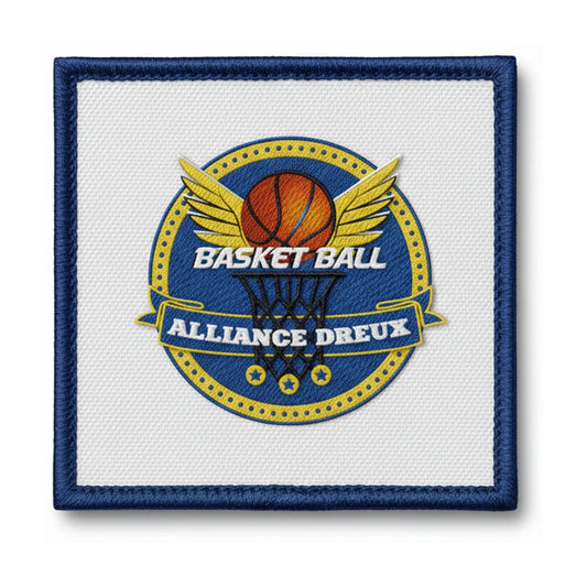 Patch brodé Alliance Dreux Basket Basketball logo